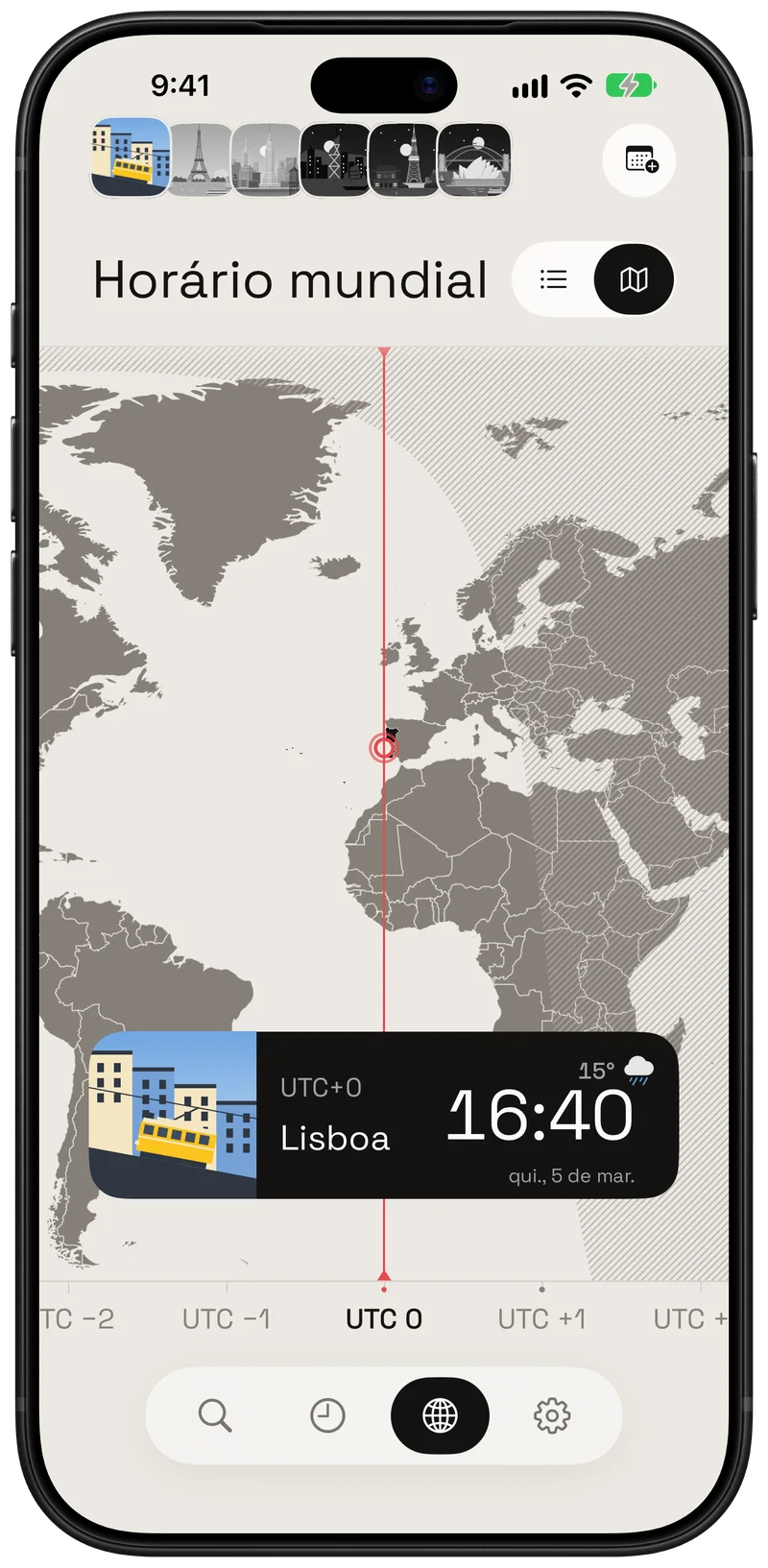 Viaje de cidade em cidade pelo mapa.