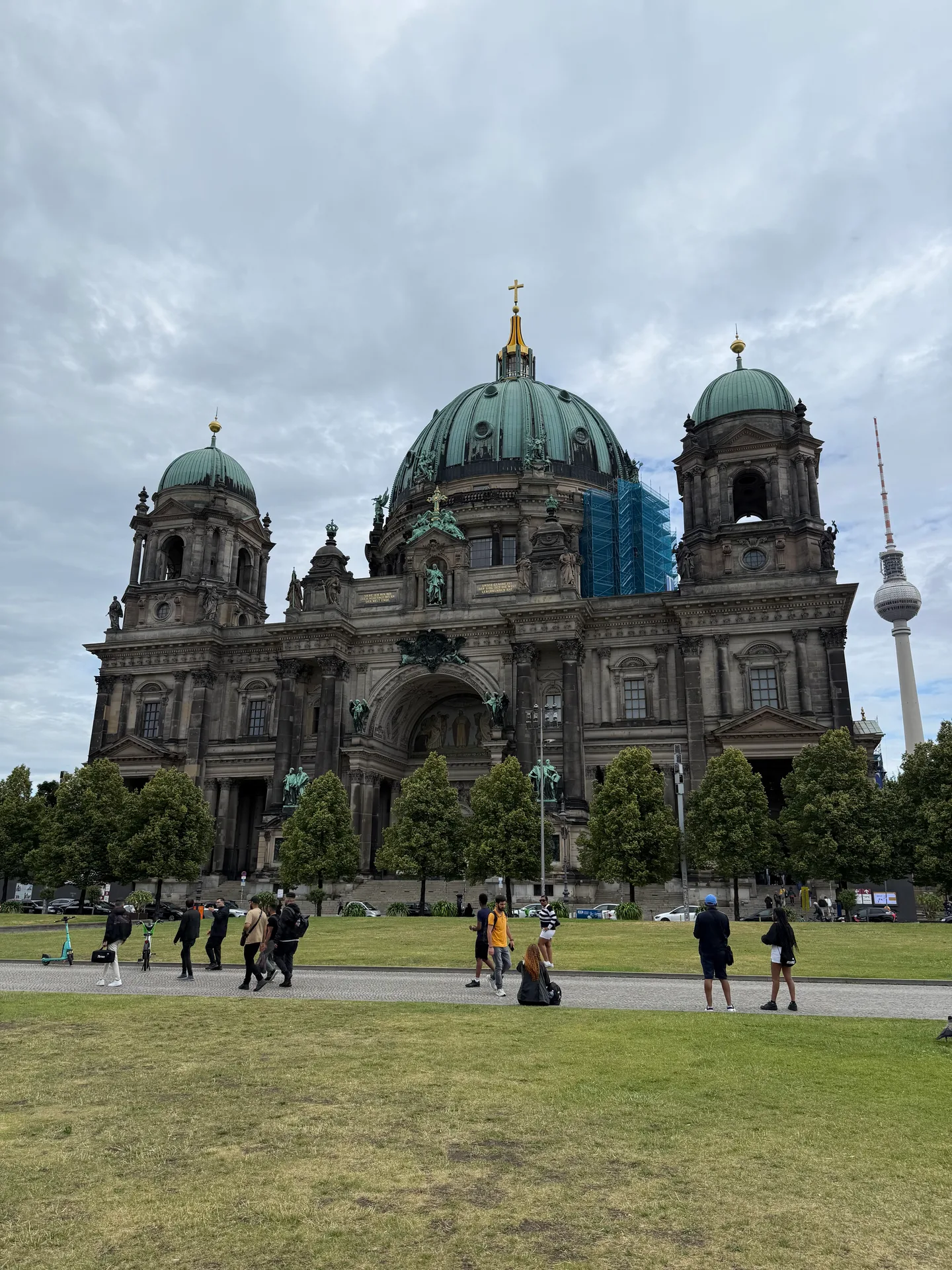 Berlin Cathedral and the television tower