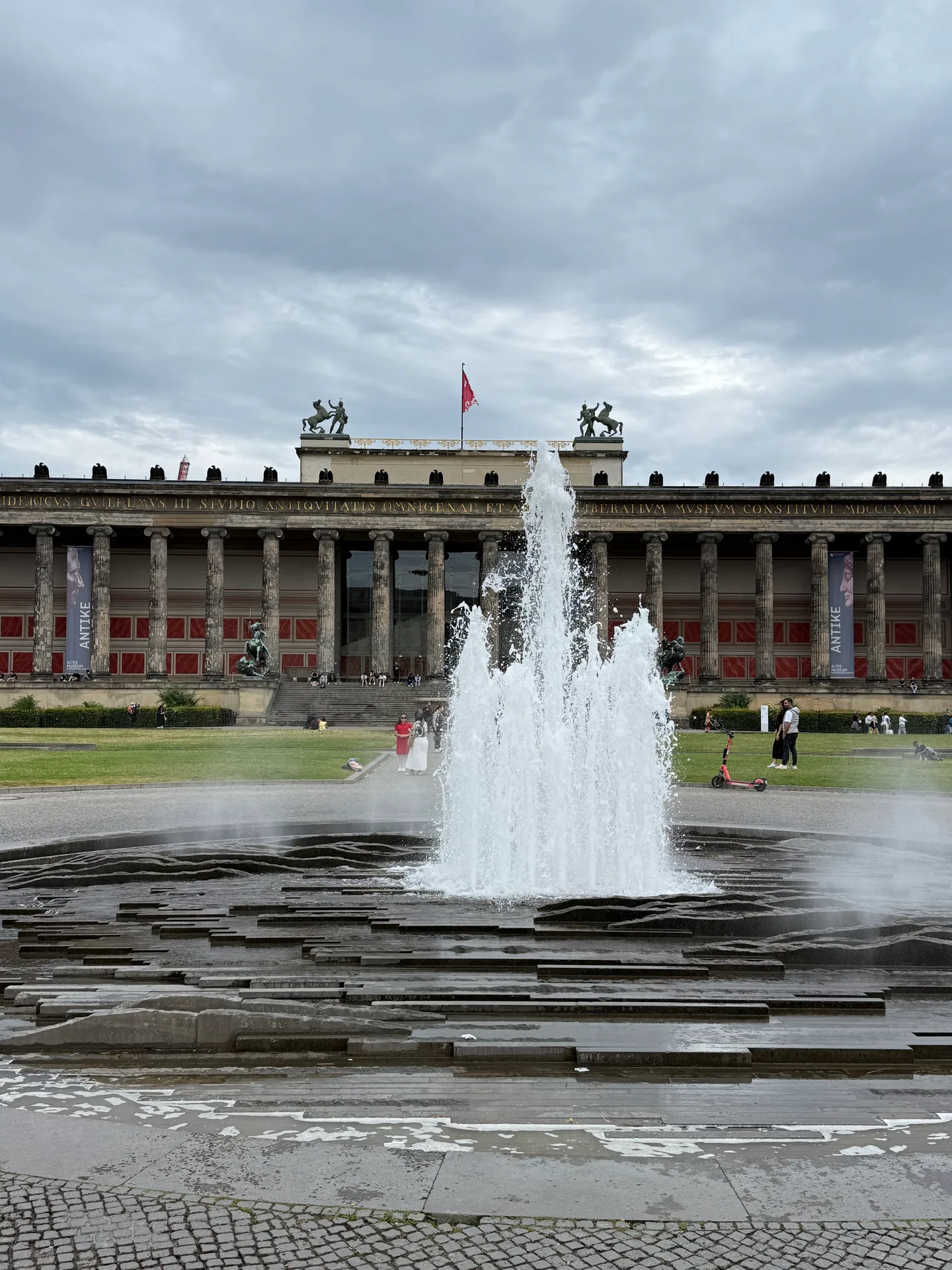 The Altes Museum and its forecourt