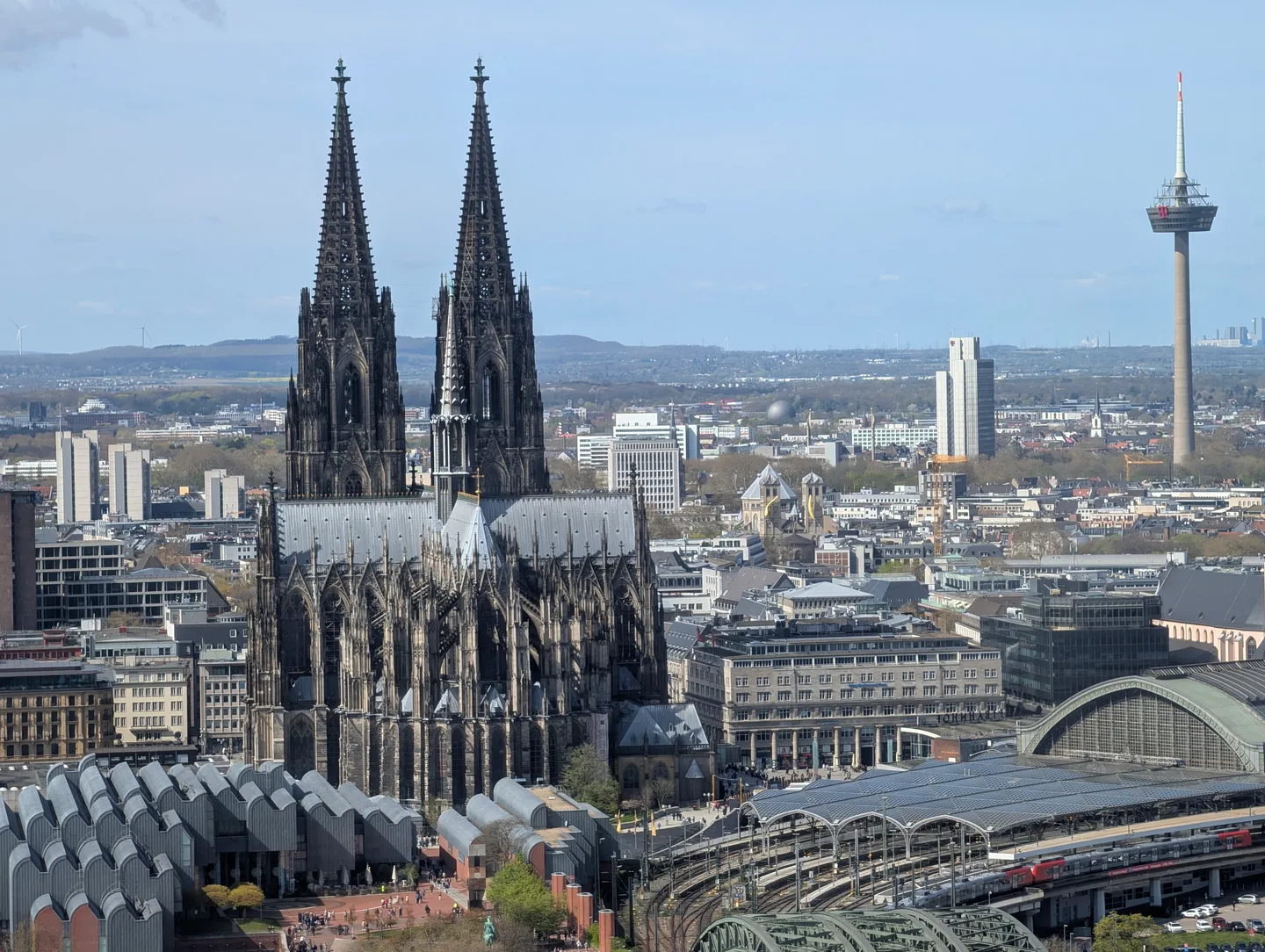 The cathedral on the skyline
