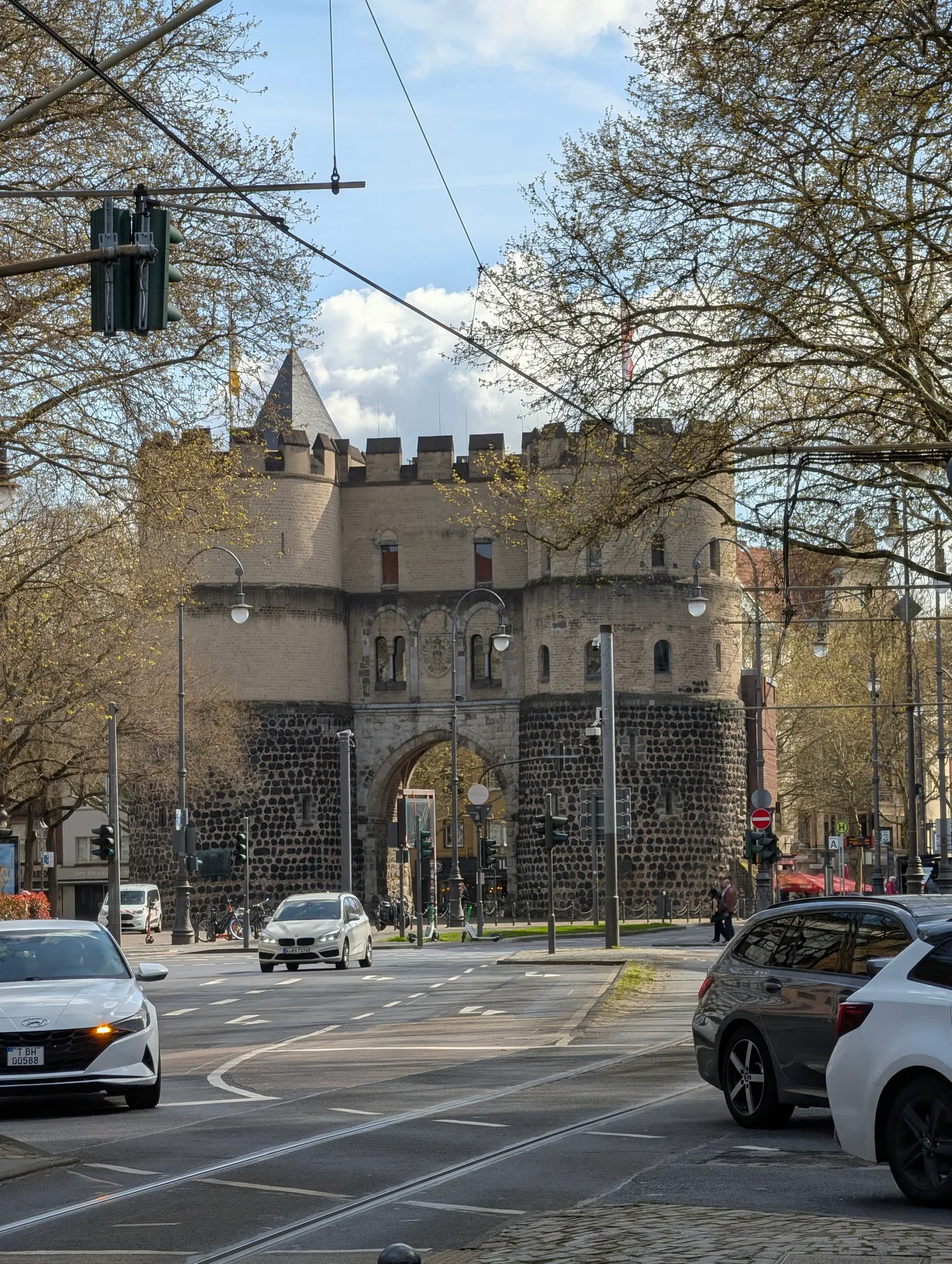 The medieval Hahnentor
