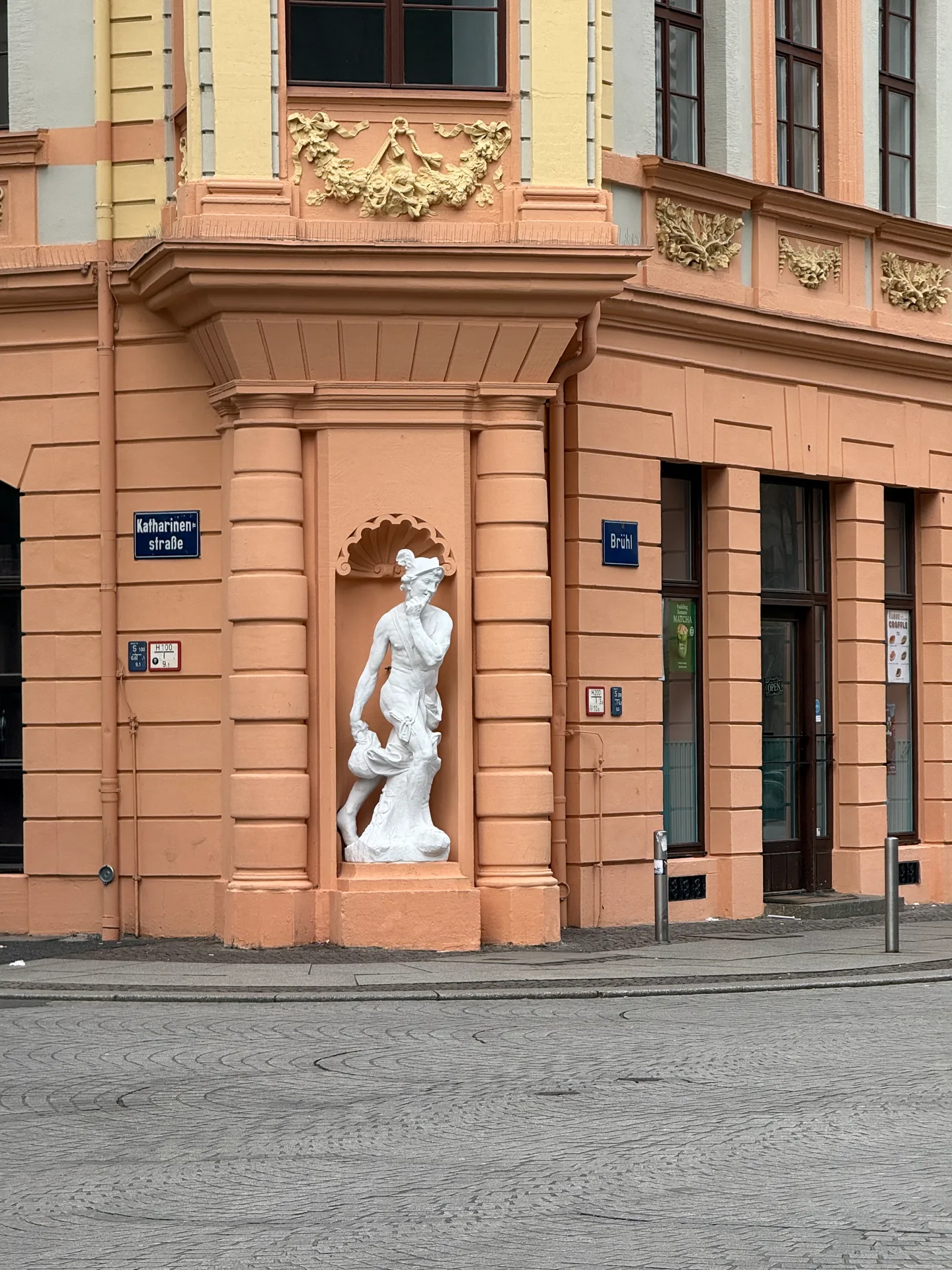 A classical façade in the old town