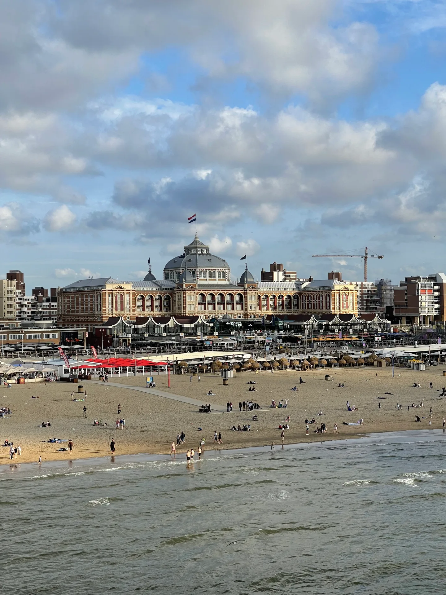 The Kurhaus seen from the sand