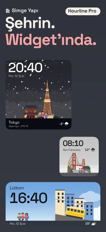 Şehrin. Widget’ında.. Simge Yapı