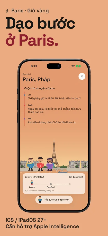 Dạo bước ở Paris.. Paris · Giờ vàng